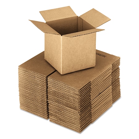 General Supply Cubed Fixed-Depth Shipping Boxes, RSC, 16" x 16" x 16", Kraft, PK25 UFS161616
